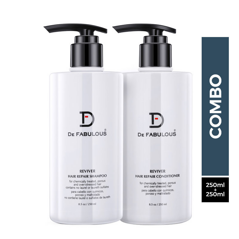De Fabulous Reviver Hair Repair Shampoo + Conditioner Combo