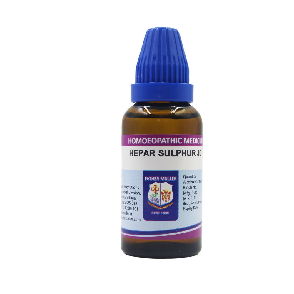 Father Muller Hepar Sulphur Dilution - Distacart