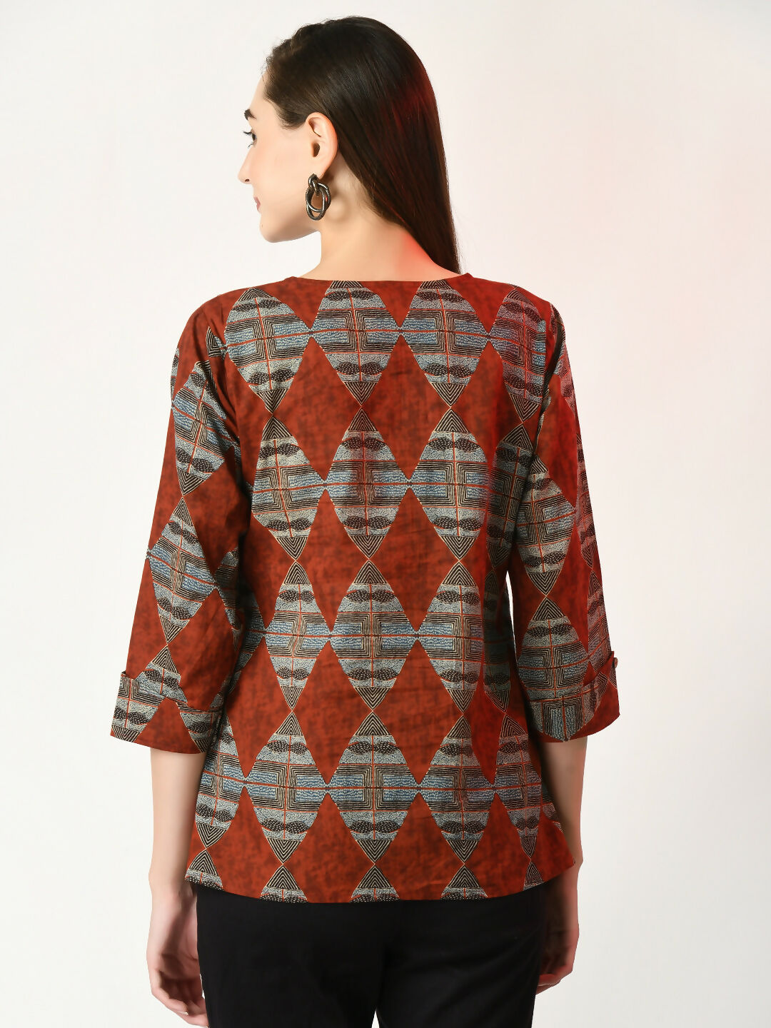 Myshka Women's Multi Printed Top