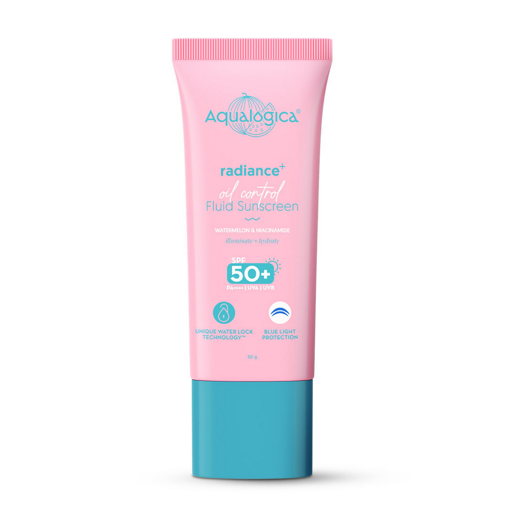 Aqualogica Radiance+ Oil Control Fluid Sunscreen SPF50+ PA++++