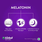 Vicks ZzzQuil Natura Melatonin Sleep Gummies - Distacart