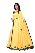 Vamika Designer Yellow Dola Silk Saree