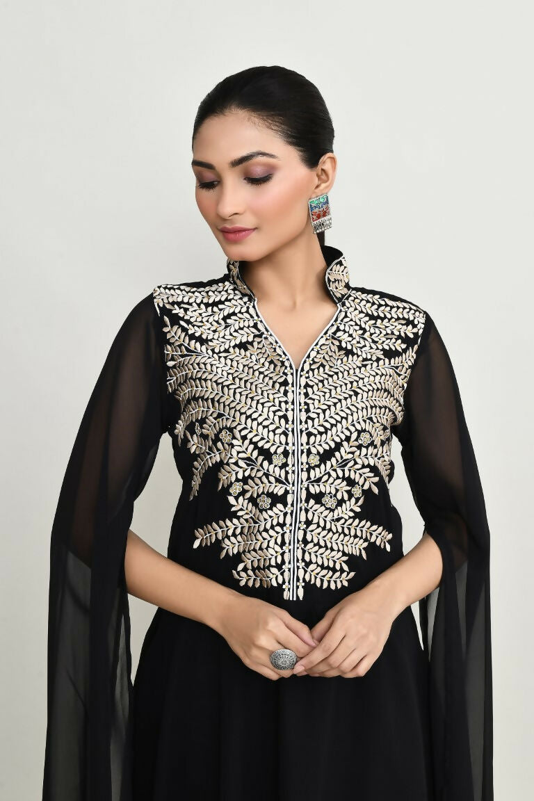 Joban Fashion Black Rayon Tunic