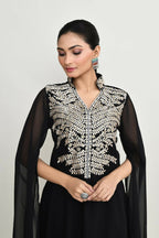 Joban Fashion Black Rayon Tunic