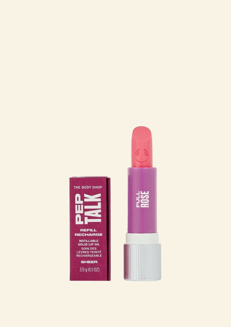 The Body Shop Peptalk Flower Lip Oil Refill- Rose