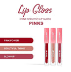 Love Earth Liquid Lip Gloss - Pinks