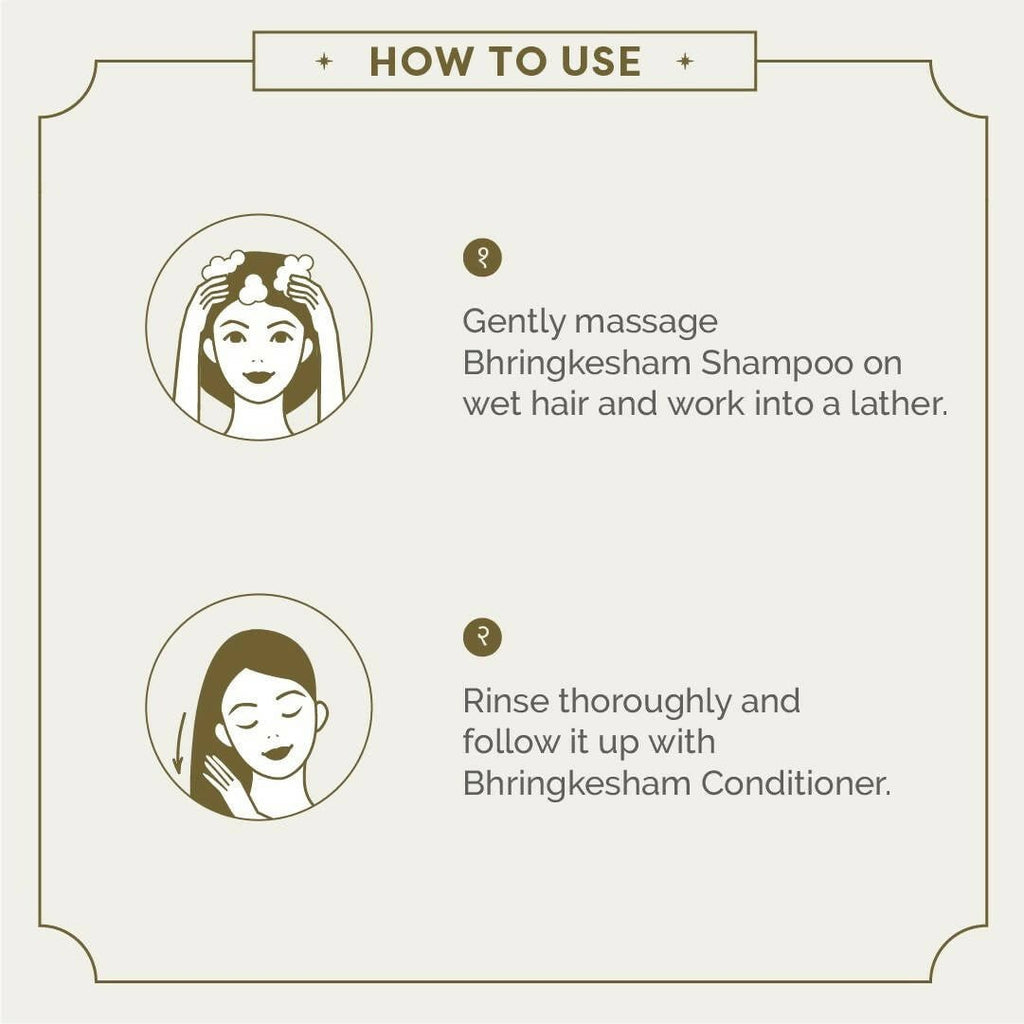Ayuga 1% Bhringkesham Hair Fall Control Shampoo