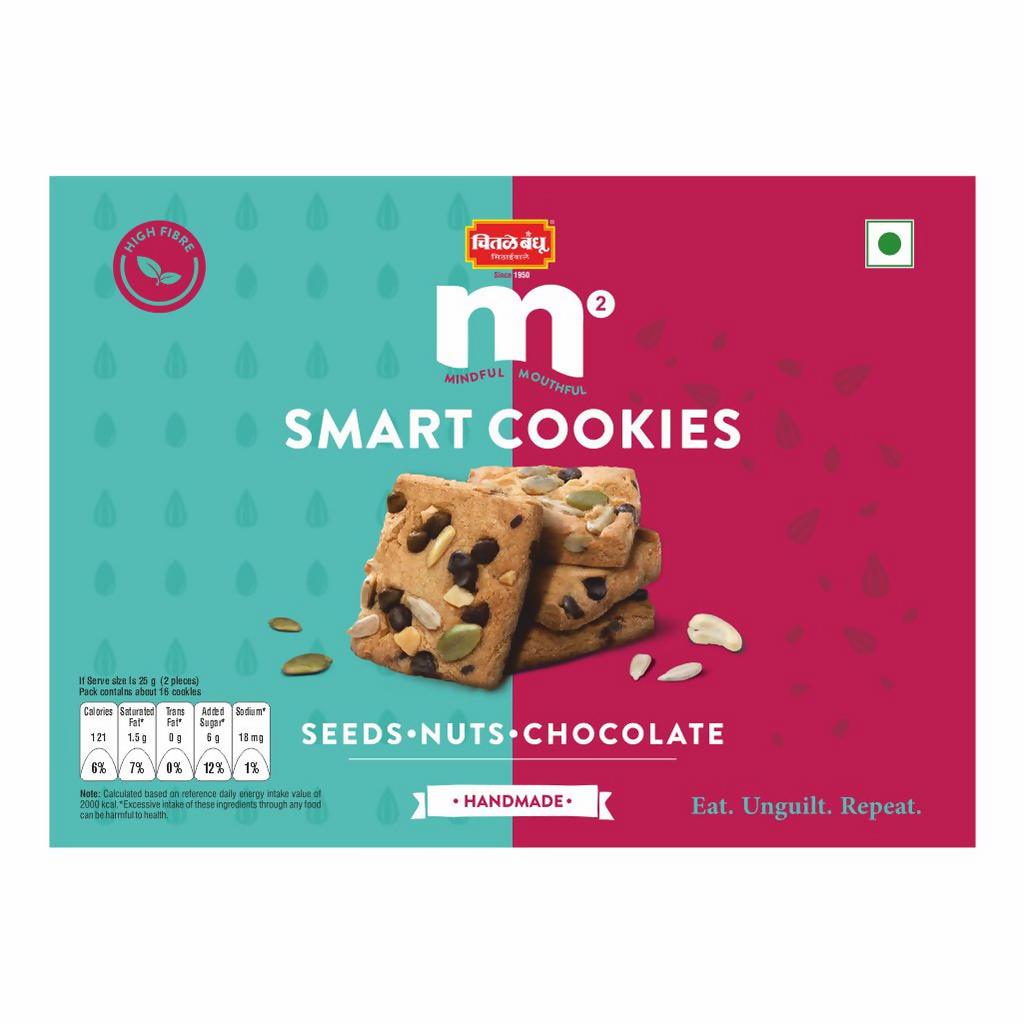 Chitale Bandhu Smart Cookies Seeds-Nuts-Chocolate - Distacart