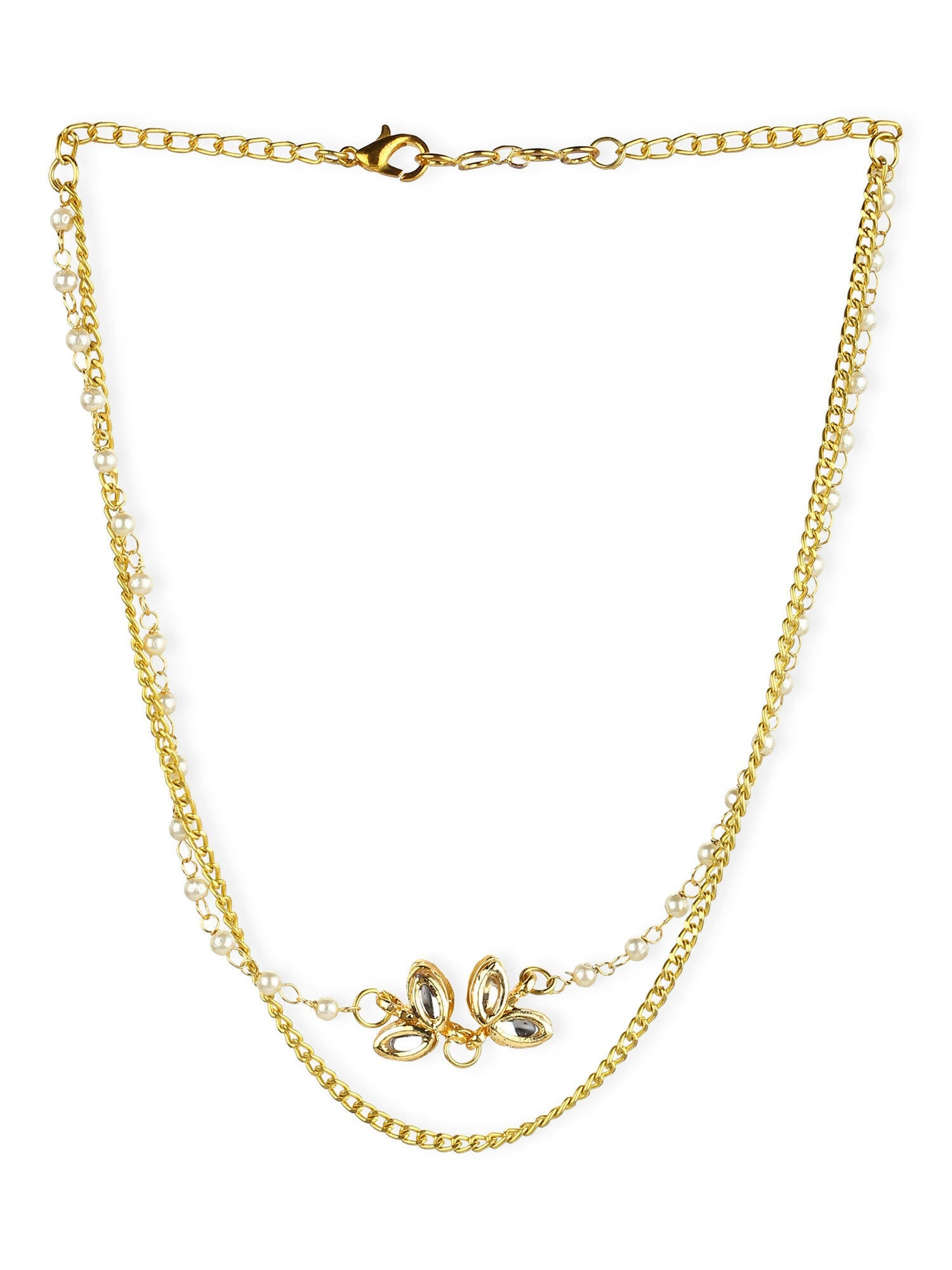 Women's Gold-Plated Chain - Ruby Raang - Distacart