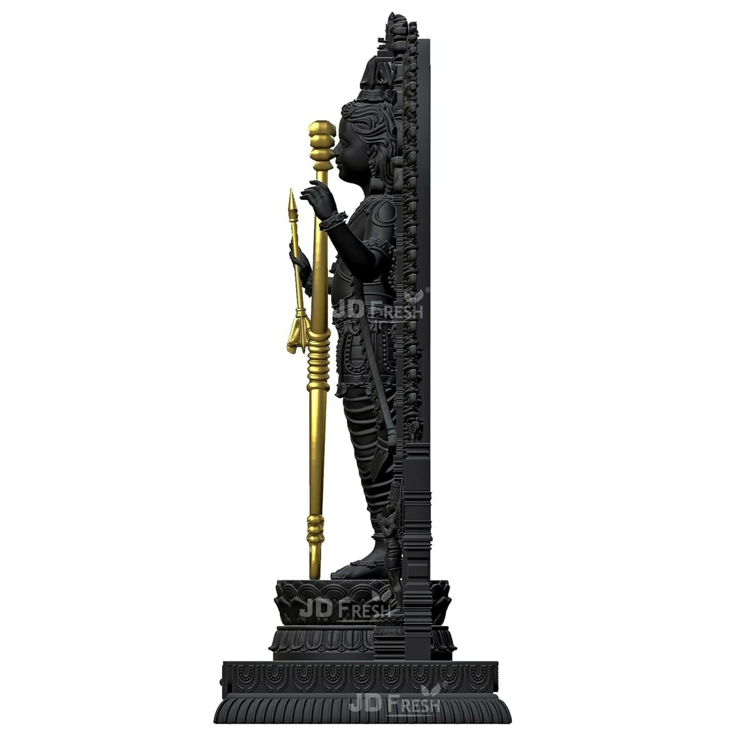 Jd Fresh Shree Ram Lalla Murti In Ayodhya Mandir Ramlalla Temple Idol - Distacart