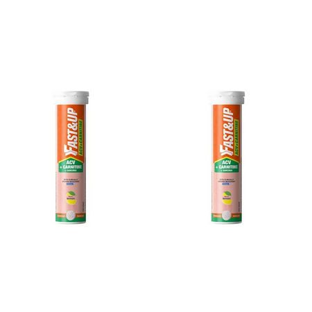 Fast&Up ACV + Carnitine + Garcinia Triple Action Formula Tablets - Lemon Flavour