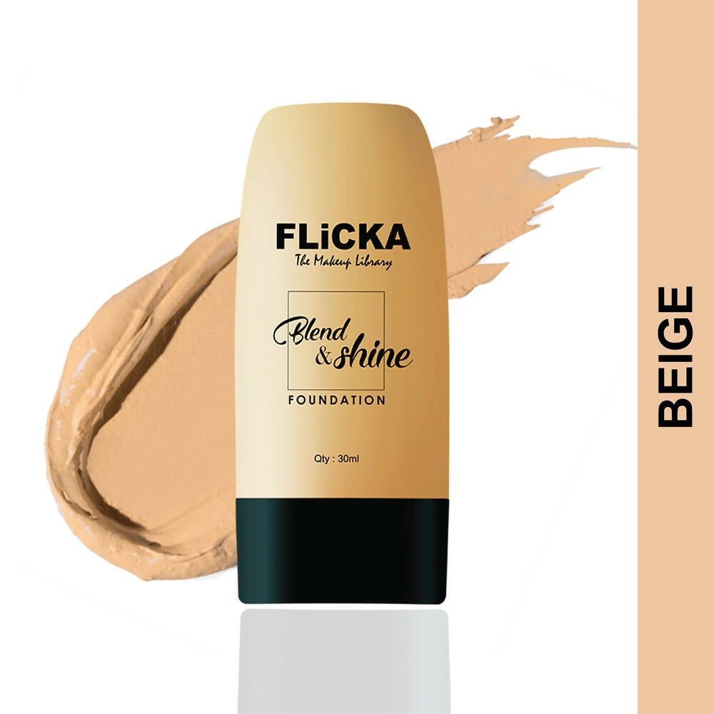 Flicka Blend & Shine Foundation - Beige