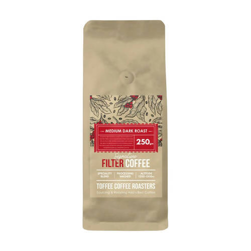 Toffee Coffee Roasters South Indian Traditional Filter Coffee - Medium Roast