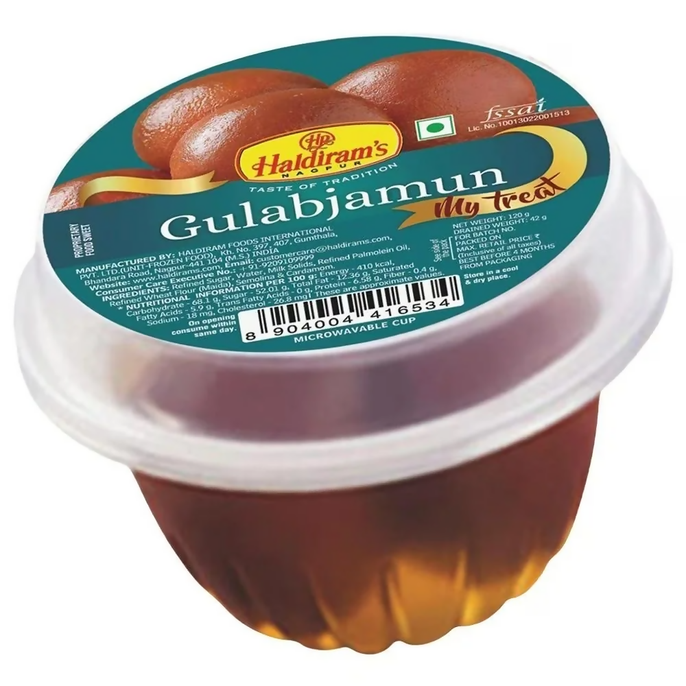 Haldiram's Gulab Jamun Cup - Distacart