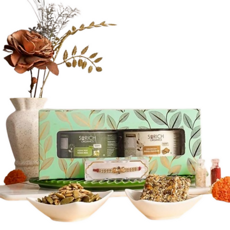Sorich Organics Rakshabandhan Gift Hamper for Brother Rakhi Celebrations