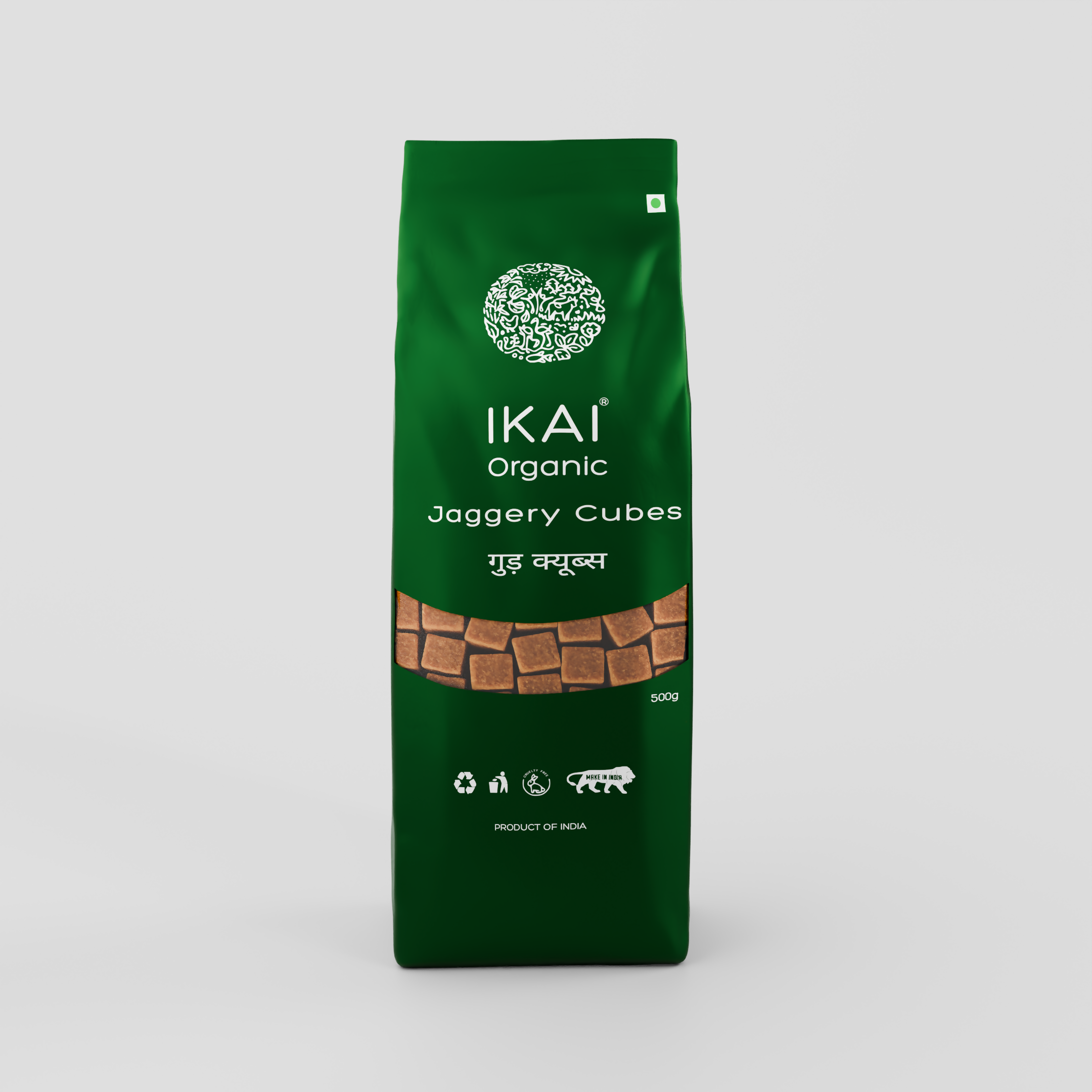 2 - Organic Jaggery Cubes - 500 gm