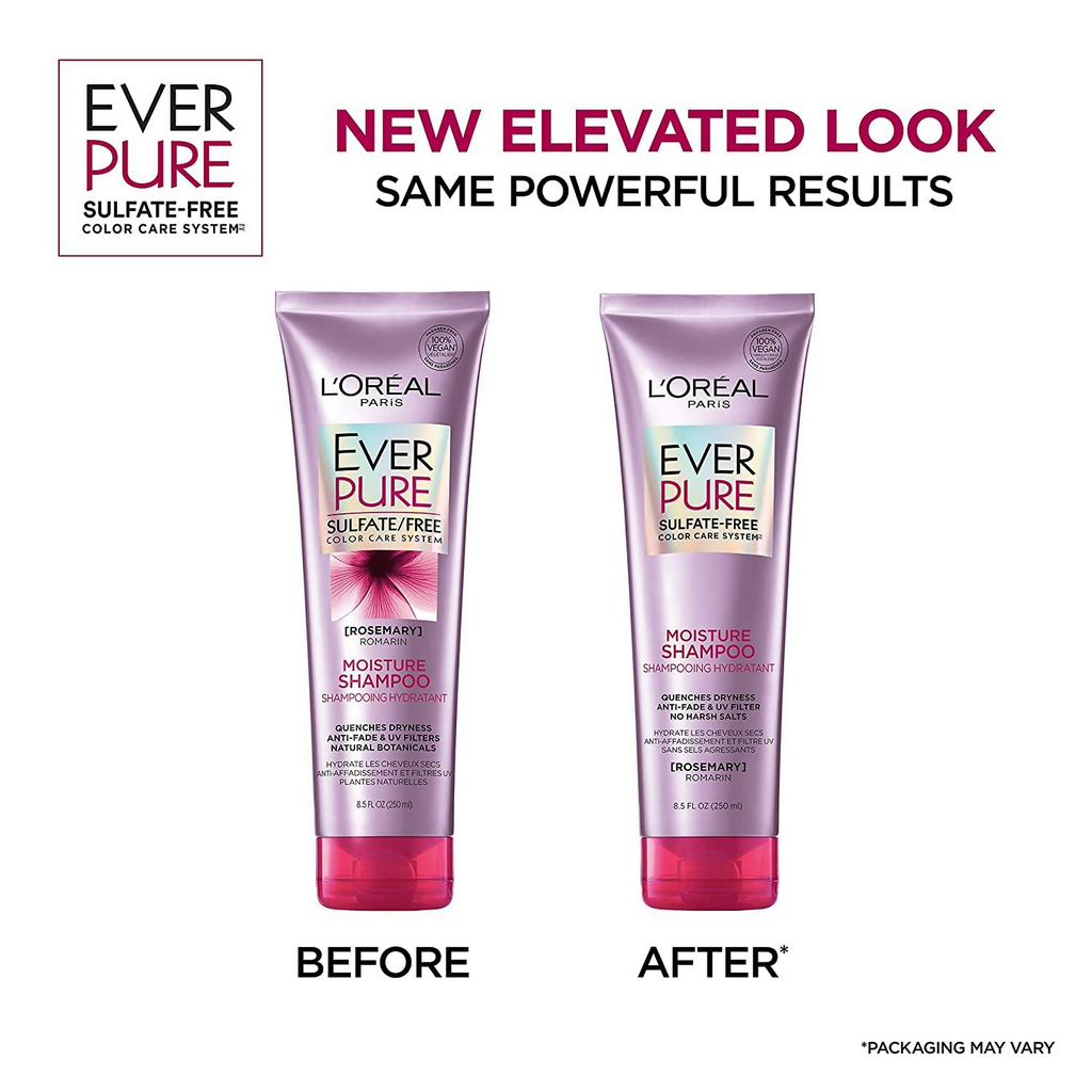 L'Oreal Paris Ever Pure Moisture Shampoo Rosemary