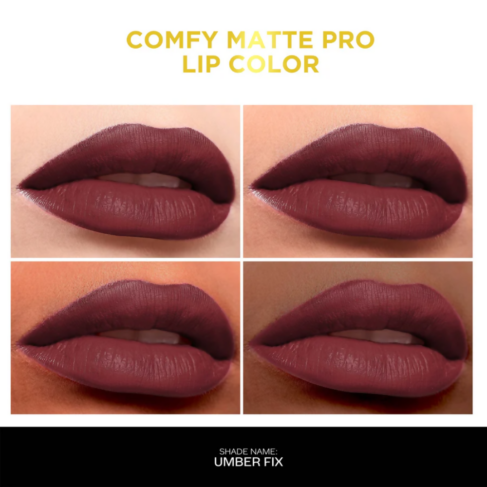 Faces Canada Comfy Matte Pro Liquid Lipstick - Umber Fix 10