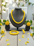 Inhanns Rangshine 4-In-1 Crystal Glam Set - Handmade - Yellow