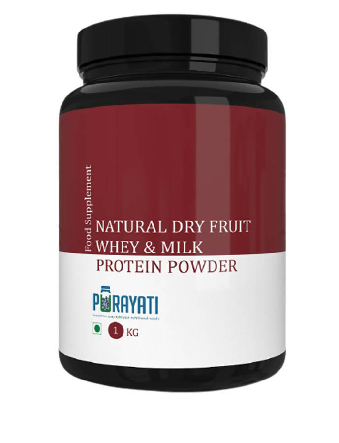 Purayati Natural Dry Fruit Whey & Milk Protein Powder