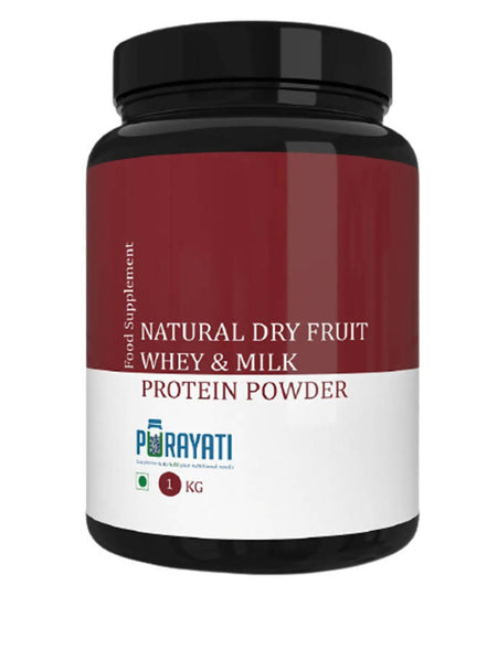 Purayati Natural Dry Fruit Whey & Milk Protein Powder
