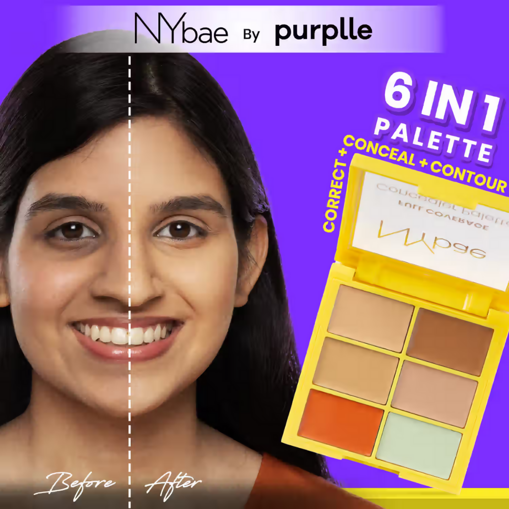 NY Bae Full Coverage Concealer Palette - Fair Lady