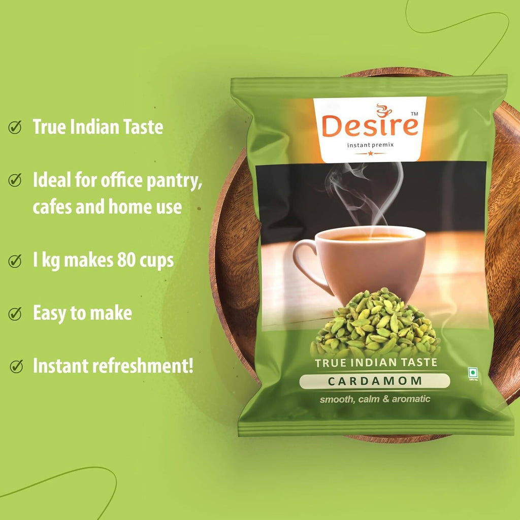 Desire Cardamom Instant Premix Tea Powder - Distacart