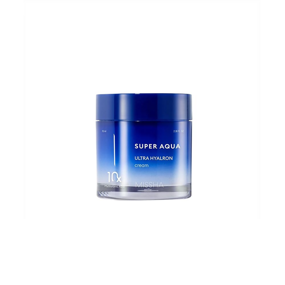 Missha Super Aqua Ultra Hyalron Cream For Intense Hydration And Skin Barrier Support