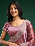 kasee Floral Embroidered Silk Blend Saree