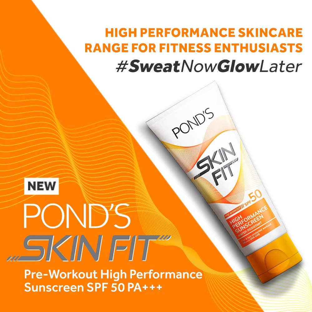 Ponds Skin Fit High Performance Sunscreen SPF50 Cream