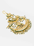 Ruby Raang 22k Gold Polished Kundan Passa - Distacart