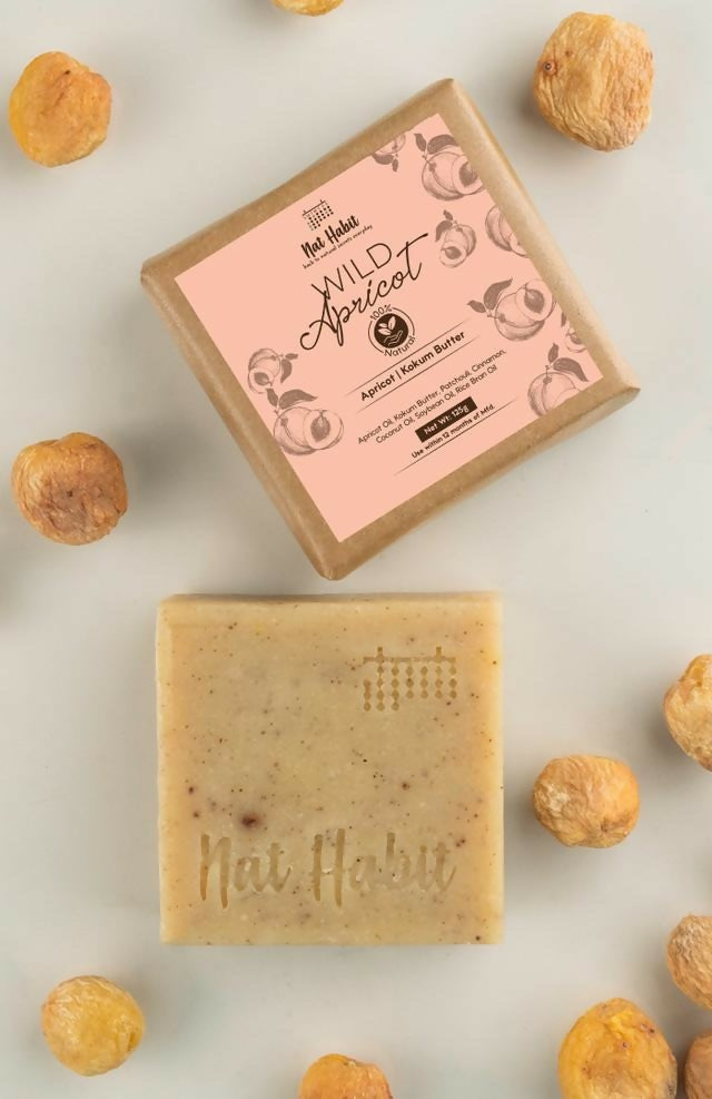 Nat Habit Cold Processed Wild Apricot Soap