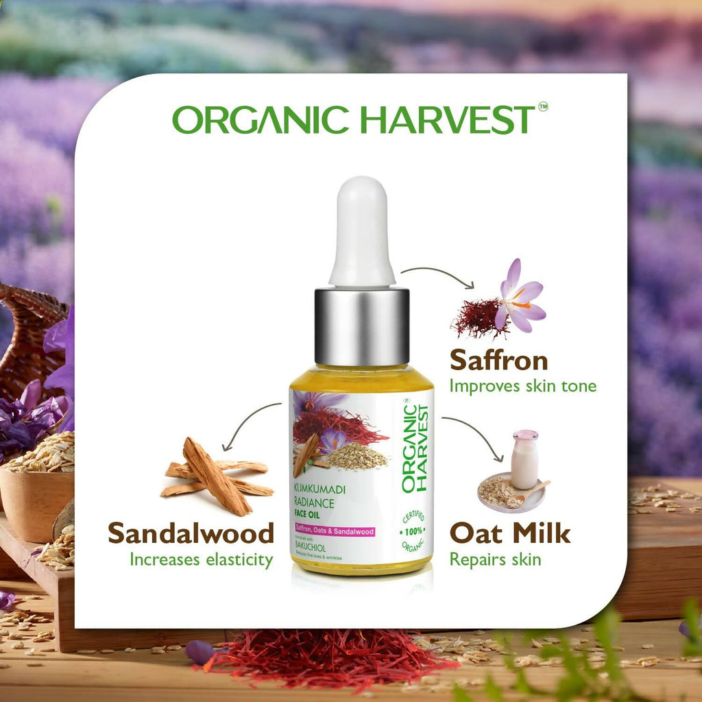Organic Harvest Kumkumadi Radiance Face Oil