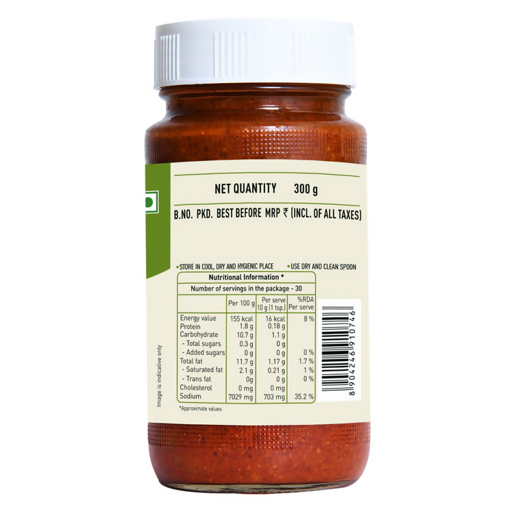 Priya Citron Pickle Without Garlic - Distacart