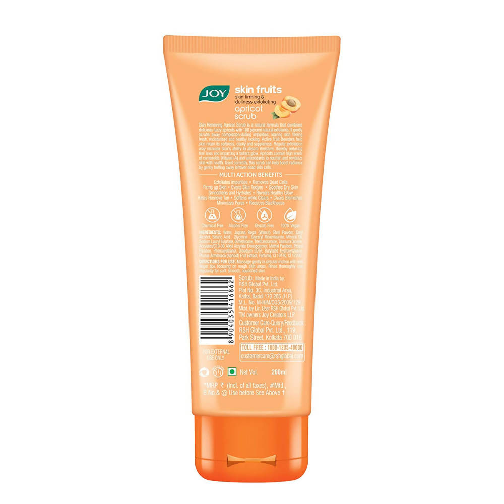 Joy Skin Fruits Skin Firming & Dullness Exfoliating Apricot Scrub