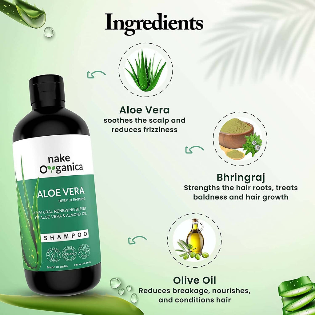 Nake Organica Rosemary Anti Hair Fall Shampoo
