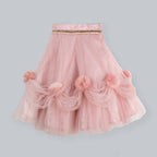 Pink Cow Fashions Old Rose Ghagra Choli With Embellishment On Upper Chest