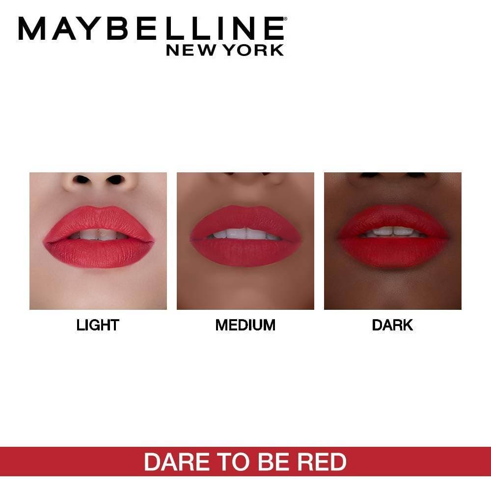 Maybelline New York Color Sensational Creamy Matte Lipstick / 647 Dare to be Red