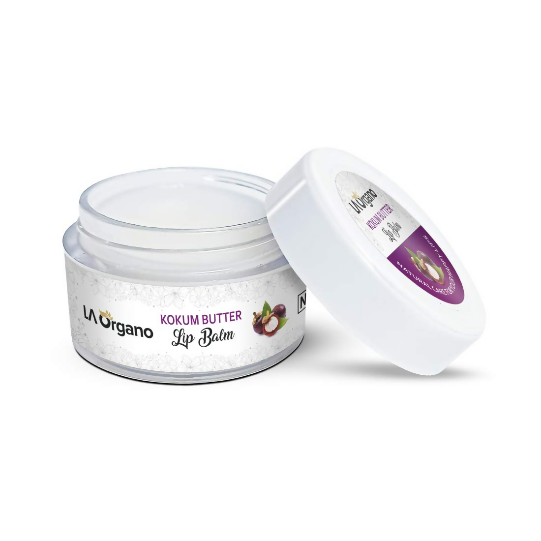 LA Organo Kokum Butter Lip Balm For Dry Chapped Lips - Distacart