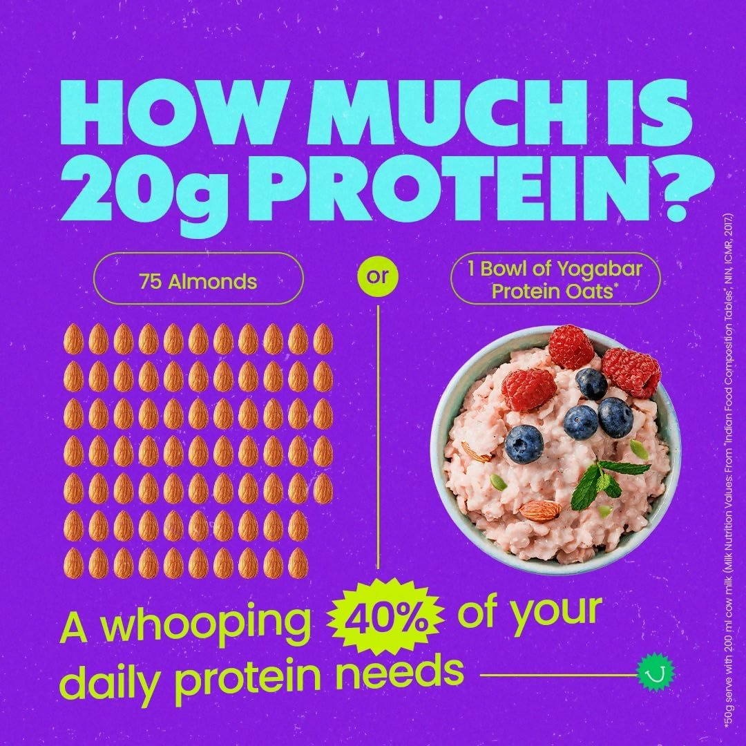 Yoga Bar High Protein Oats - Distacart