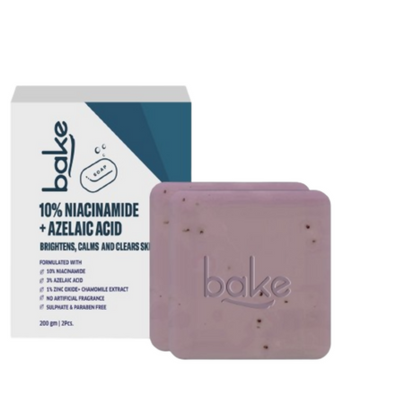Bake 10% Niacinamide + 3% Azelaic Acid Scrub Treatment Soap