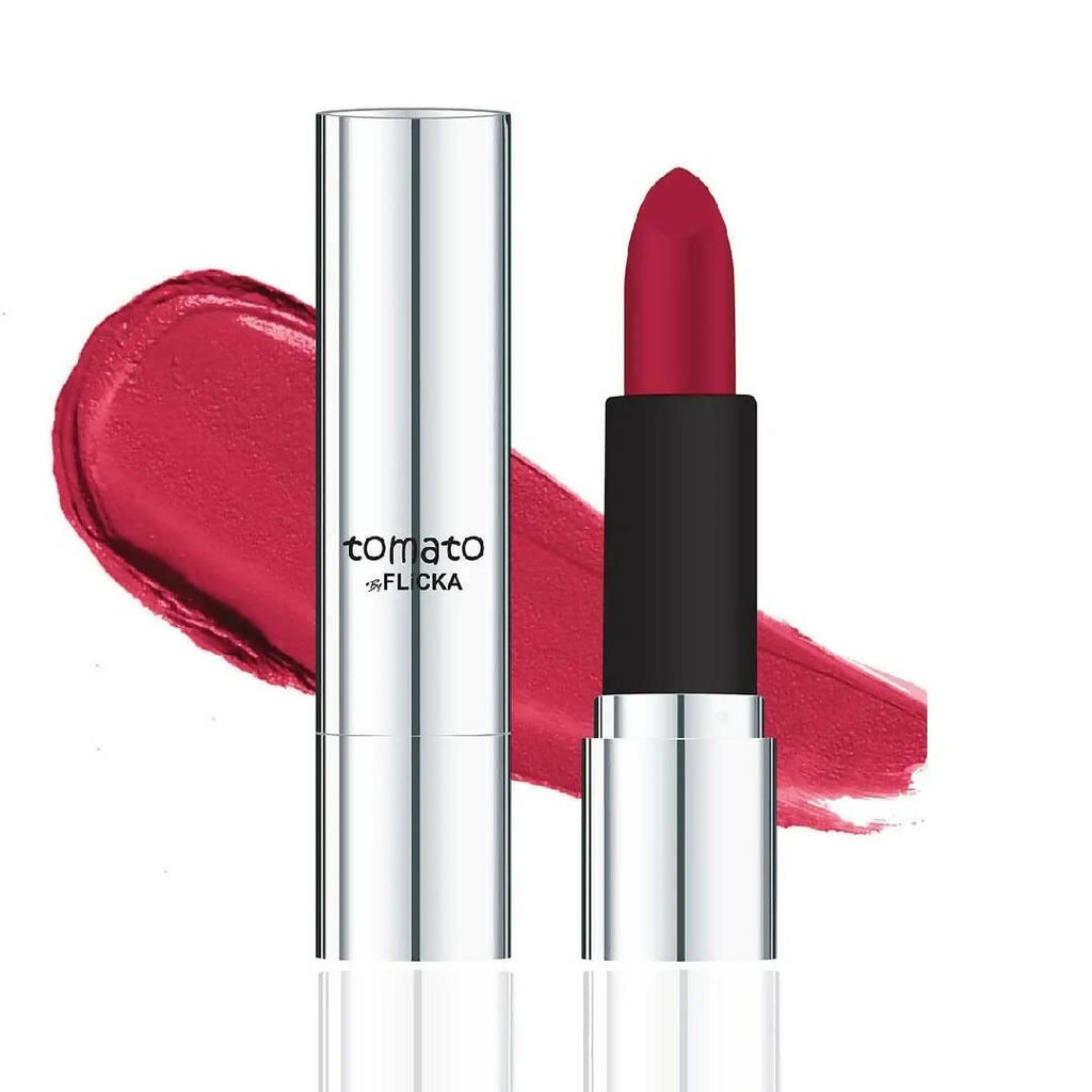 FLiCKA Tomato Maroon Matte Finish Lipstick Shade 06