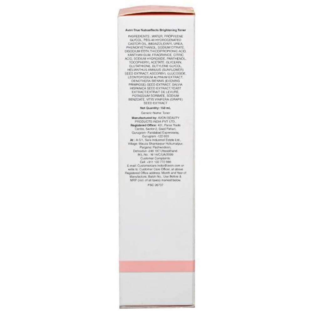 Avon True Nutraeffects Brightening Toner