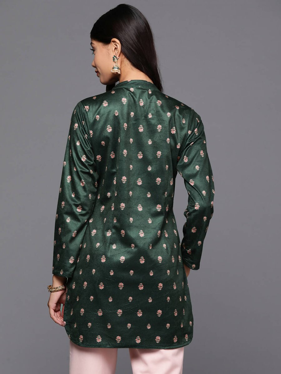 Ahalyaa Women's Traditional wear Tunic - Green