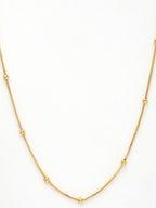NVR Women's Gold-Polished Minimal Chain