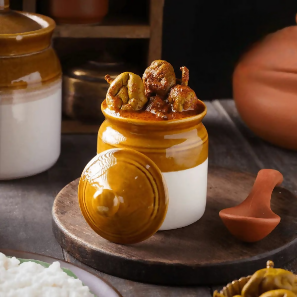 Sweet Karam Coffee Maavadu + Avakkai Pickle Combo