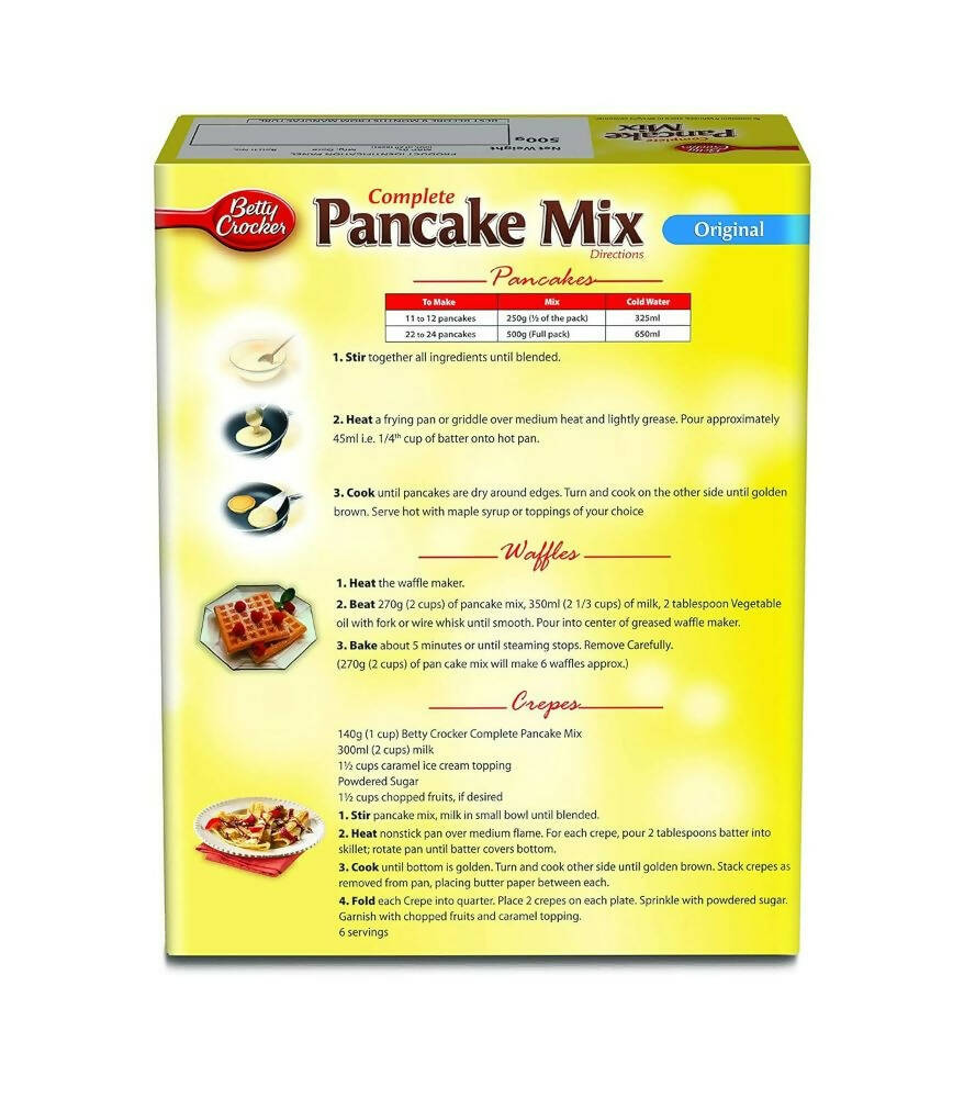 Betty Crocker Complete Classic Pancake Mix