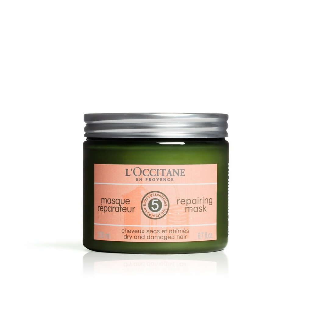 L'Occitane Intensive Repair Mask With Oat And Sunflower Extracts For Dry Hair Type