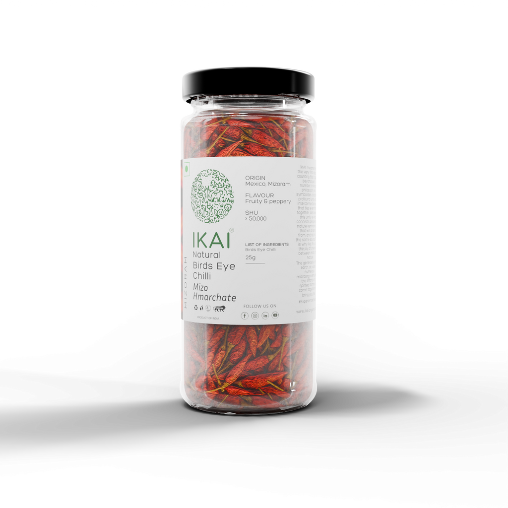 3 - Natural Bird’s Eye Chilli - 25g