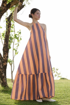 Aayaa Designer Printed Full Flared Gown - Multi Color - Distacart